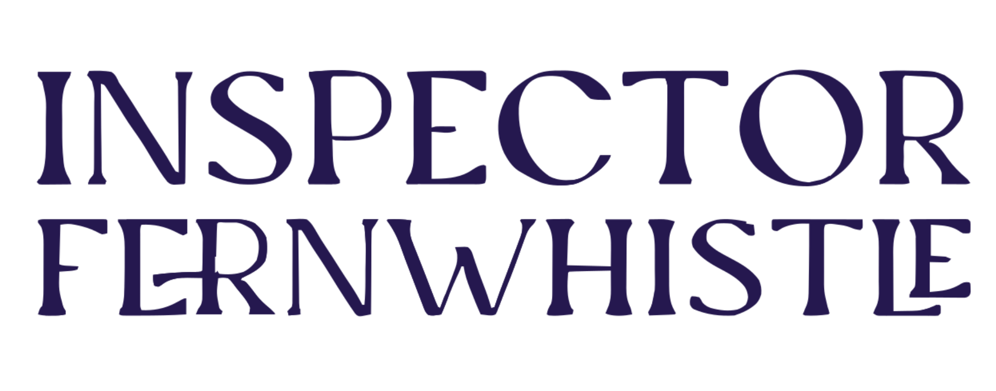 Inspector Fernwhistle - Cozy Mystery Coloring Books